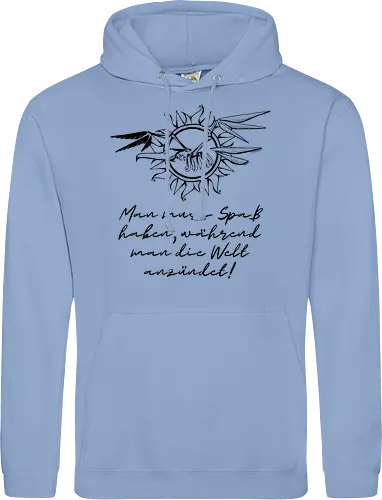 Frigatebird-Piratenflagge: Lineart mit Text