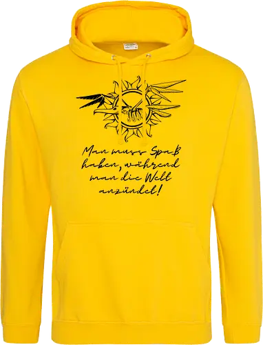 Frigatebird-Piratenflagge: Lineart mit Text