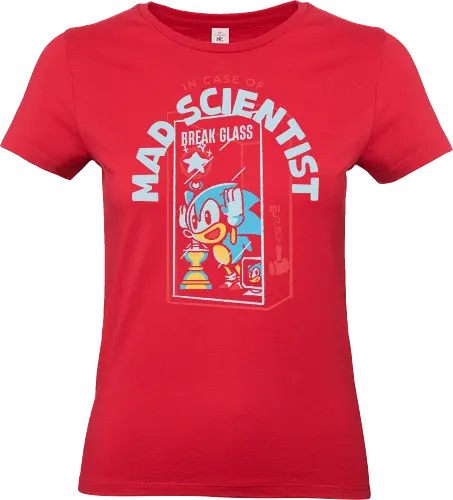 Verrückter Wissenschaftler? Glas zerbrechen - retro, gaming, gamer, retro gamer - Standard T-Shirt (Frauen)