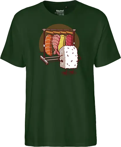 Sushi Wardrobe v2 - sushi, cute food, cute sushi, food, i love sushi, japan, japanese, kawaii, kawaii food, kawaii sushi, nigiri, sushi food, sushi lover, wardrobe - Fairtrade T-Shirt
