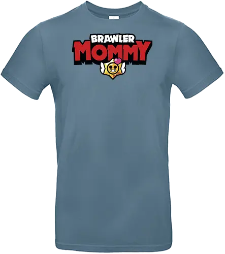 Brawler Mommy - mother, mothers day, mothers day gift ideas, mom, mommy, gift for mom, brawl stars, brawl, brawler, family, gaming, matching family, family squad, video gamer gifts - Standard T-Shirt