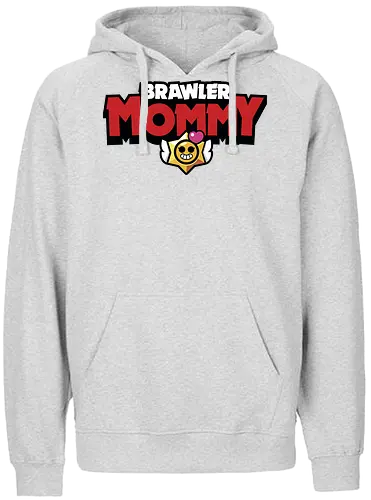 Brawler Mommy - mother, mothers day, mothers day gift ideas, mom, mommy, gift for mom, brawl stars, brawl, brawler, family, gaming, matching family, family squad, video gamer gifts - Fairtrade Hoodie