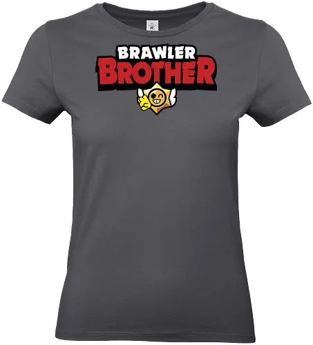 Brawler Brother - mother, mothers day, father, fathers day, gift for brother, birthday gift ideas, christmas, brawl stars, brawl, brawler, family, gaming, matching family, family squad, video gamer gifts - Standard T-Shirt (Frauen)
