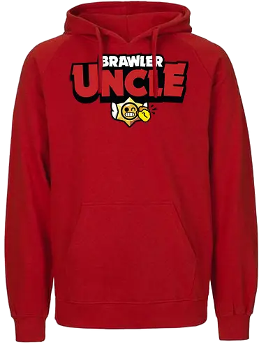 Brawler Uncle - father, fathers day, gift for uncle, birthday gift ideas, christmas, brawl stars, brawl, brawler, family, gaming, matching family, family squad, video gamer gifts - Fairtrade Hoodie
