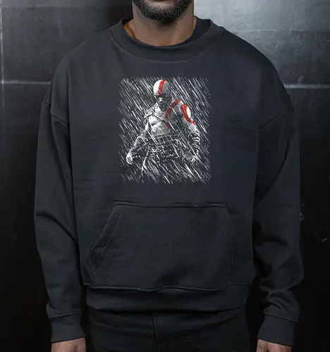 The god under the rain