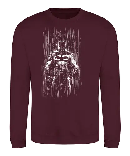 The first jump - hero, dark knight, scifi, fantasy, movie, pop culture, comics - Sweatshirt