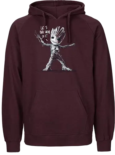 Let's branch out!! - scifi, funny, pop culture, movie character, comics, cute, tree - Fairtrade Hoodie