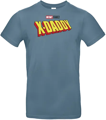 Mutant X-Daddy - dad, daddy, family, father, fathers day, fathers day gift ideas, gift for dad, comic, matching family, mutant pride, x men, x men mutant, cartoons, family squad, animation - Standard T-Shirt