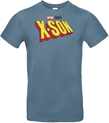 Mutant X-Son - mom, mommy, family, mothers day, dad, daddy, fathers day gift ideas, gift for son, comic, matching family, mutant pride, x men, x men mutant, cartoons, family squad, animation - Standard T-Shirt