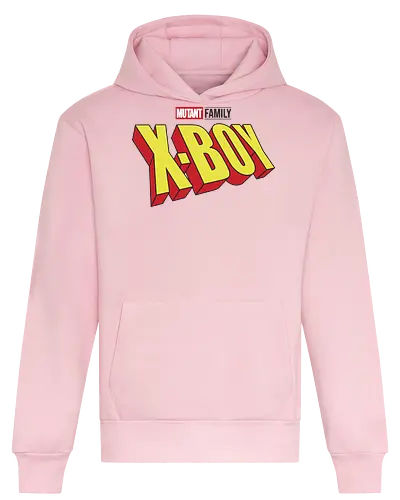 Mutant X-Boy - mom, mommy, family, mothers day, dad, daddy, fathers day gift ideas, gift for son, comic, matching family, mutant pride, x men, x men mutant, cartoons, family squad, animation - Heavyweight Hoodie