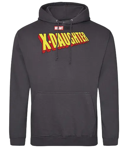 Mutant X-Daughter - mom, mommy, family, mothers day, dad, daddy, fathers day gift ideas, gift for daughter, comic, matching family, mutant pride, x men, x men mutant, cartoons, family squad, animation - Standard Hoodie