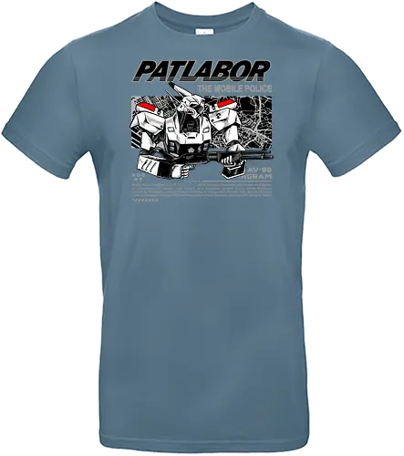 police robot  - police, mechanics, robot, warrior, knight, patlabor, classic, vintage - Standard T-Shirt