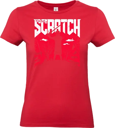 Tis but a scratch doom - Doom, holy grail, killer rabbit, King Arthur, knights ni, funny - Standard T-Shirt (Frauen)