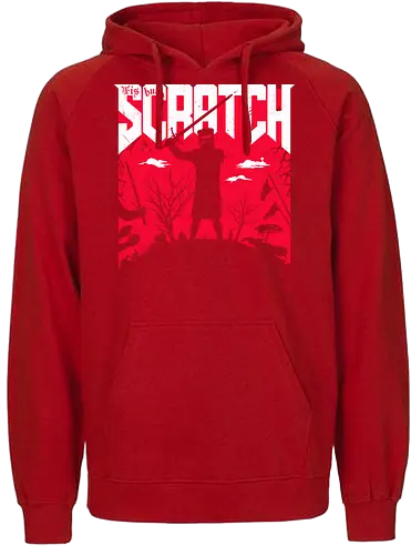 Tis but a scratch doom - Doom, holy grail, killer rabbit, King Arthur, knights ni, funny - Fairtrade Hoodie