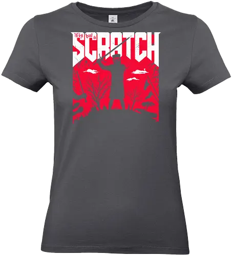 Tis but a scratch doom - Doom, holy grail, killer rabbit, King Arthur, knights ni, funny - Standard T-Shirt (Frauen)