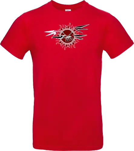 Frigatebird-Piratenflagge: Backprint