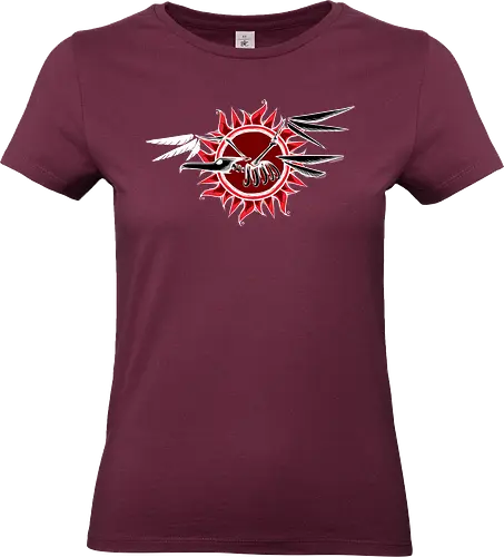 Frigatebird-Piratenflagge: Backprint