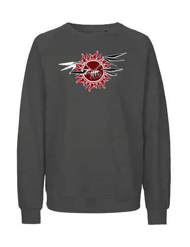 Frigatebird-Piratenflagge: Backprint - Fairtrade Sweatshirt