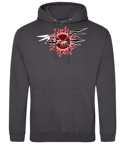 Frigatebird-Piratenflagge: Backprint - Standard Hoodie