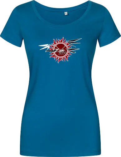 Frigatebird-Piratenflagge: Backprint