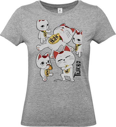Turbo Granny - dandadan, anime, turbogranny, cat, turbo granny, funny - Standard T-Shirt (Frauen)