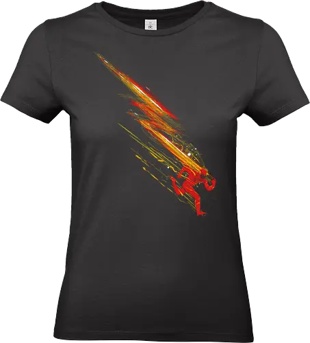 Flashy - super hero, comics, movies, scifi, pop culture - Standard T-Shirt (Frauen)