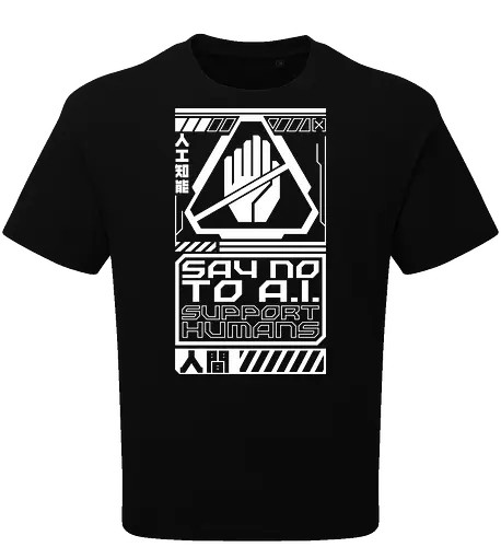Say No To AI Cyberpunk