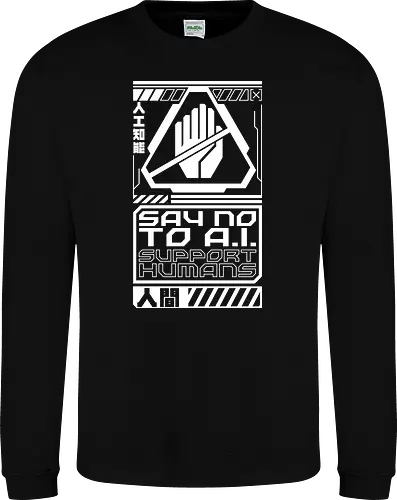 Say No To AI Cyberpunk