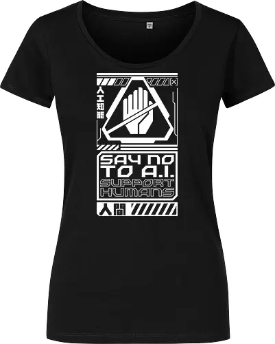 Say No To AI Cyberpunk