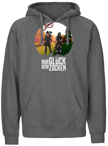 2EpicBuddies - Nur Glück beim Zocken big - fortnite, buddies, gaming, youtube - Fairtrade Hoodie