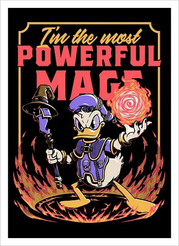 Powerful Duck Mage