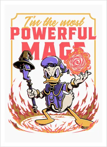 Powerful Duck Mage