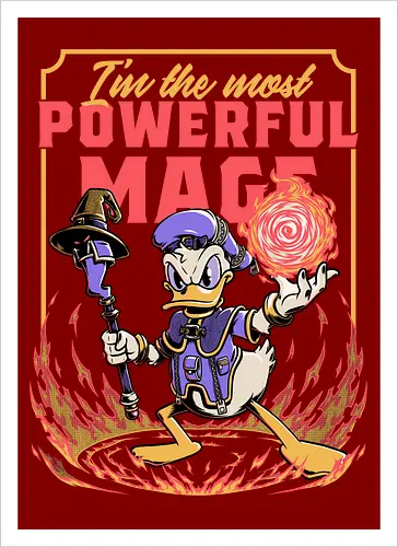 Powerful Duck Mage