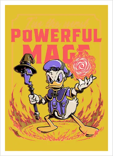 Powerful Duck Mage