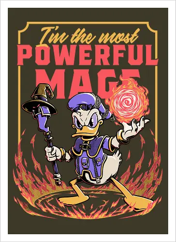 Powerful Duck Mage