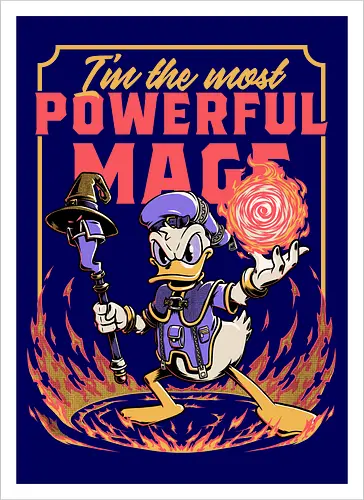 Powerful Duck Mage