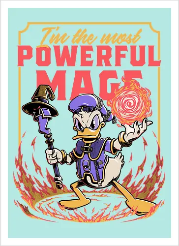 Powerful Duck Mage