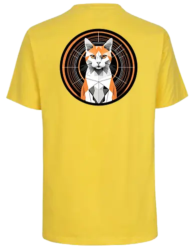 Logo Backside - Twitch, Streamer, Katze, Smilow - Fairtrade T-Shirt