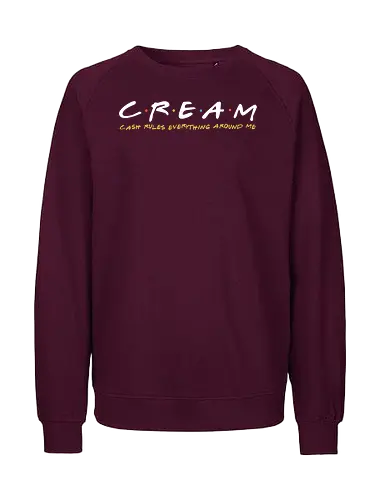 Rich Friends - wutang, wu tang, cream, friends, funny - Fairtrade Sweatshirt