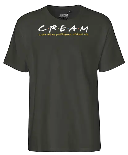 Rich Friends - wutang, wu tang, cream, friends, funny - Fairtrade T-Shirt