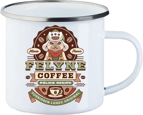 Felyne Palico Coffee Vintage
