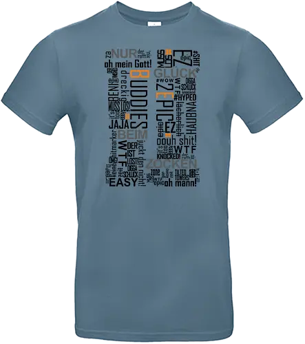 2EpicBuddies - Cloud (Black) - youtube, youtuber, merchandise, twoepic, 2epic, buddies, haubna, beni - Standard T-Shirt