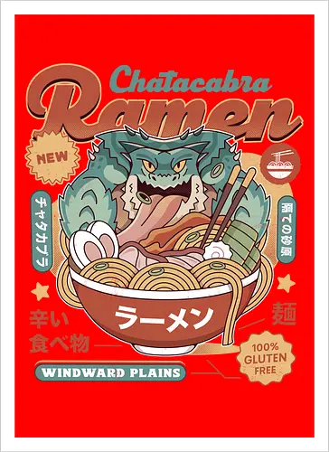 Chatacabra Ramen Vintage