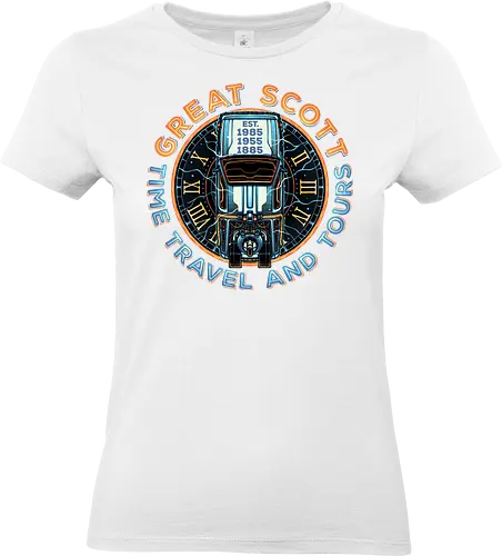 Great Scott - Movie, film, retro, time travel, space, science fiction, adventure - Standard T-Shirt (Frauen)