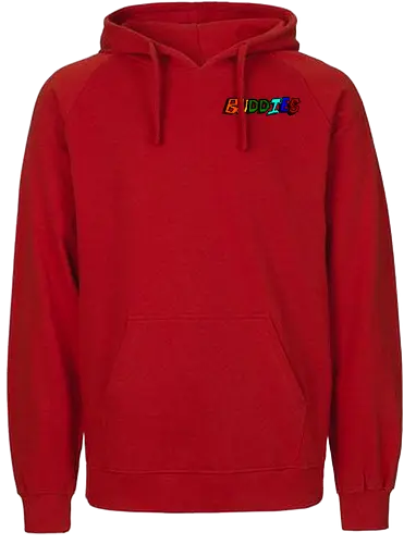 2EpicBuddies - Colored Logo Small - youtube, youtuber, merchandise, twoepic, 2epic, buddies, haubna, beni - Fairtrade Hoodie