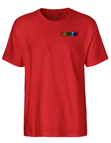 2EpicBuddies - Colored Logo Small - youtube, youtuber, merchandise, twoepic, 2epic, buddies, haubna, beni - Fairtrade T-Shirt