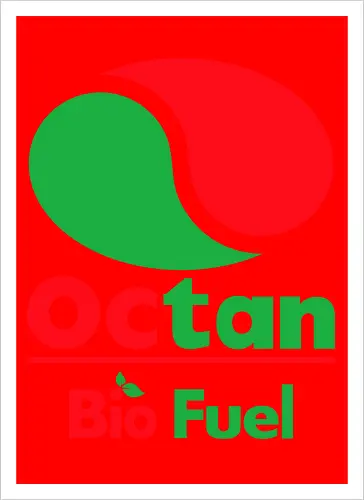 Octan Bio Fuel Toy Vintage Pop Art