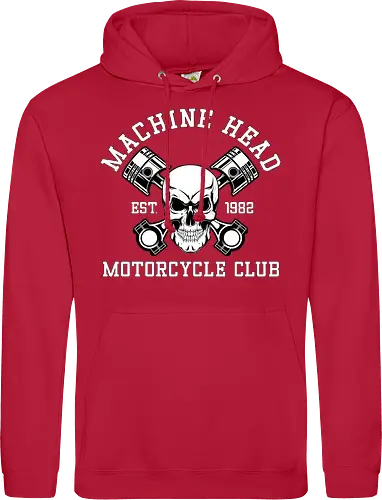 Machine Head Motorcycle Club Retro Art