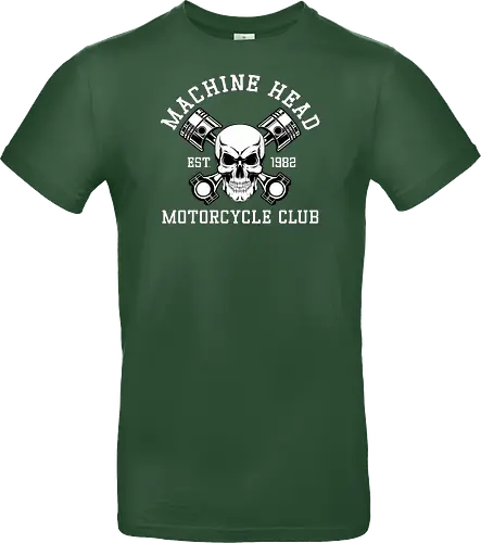 Machine Head Motorcycle Club Retro Art
