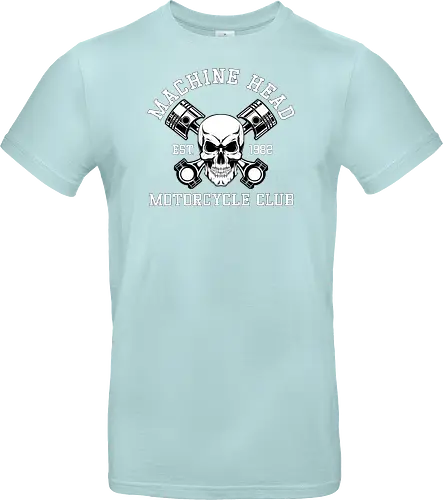 Machine Head Motorcycle Club Retro Art